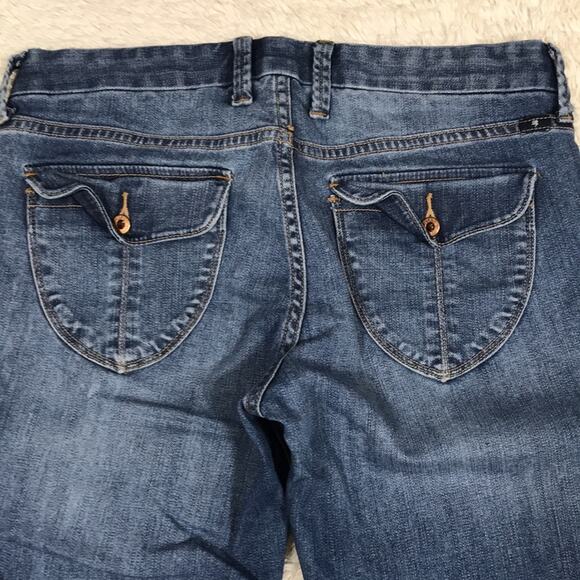 Lucky Brand Womens 6 / 28 Sweet Jean Crop Vintage Y2k Retro 90s - Picture 6 of 9